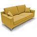 Divano 3 Posti Vertigo Made In Italy 166 Cm Giallo - Foto miniatura 3