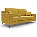 Divano 3 Posti Vertigo Made In Italy 166 Cm Giallo - Foto miniatura 4
