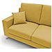 Divano 3 Posti Vertigo Made In Italy 166 Cm Giallo - Foto miniatura 5