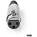 Connettore Xlr Femmina A 3 Pin Xlr 25 Pezzi Metallo - Foto miniatura 3