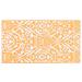 Tappeto Da Esterni Arancione E Bianco 80x150 Cm In Pp - Foto miniatura 3