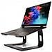 Supporto Per Notebook Da 15,6 Pollici In Alluminio Con Cuscinetti Antiscivolo, Nero - Foto miniatura 6