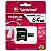 MicroSDXC da 64 GB Class 10 300x + SD adattatore - Foto miniatura 1