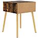 Comodini 2 pz Rovere Fumo 40x40x56 cm in Legno Multistrato - Foto miniatura 3
