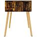 Comodini 2 pz Rovere Fumo 40x40x56 cm in Legno Multistrato - Foto miniatura 5
