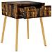 Comodini 2 pz Rovere Fumo 40x40x56 cm in Legno Multistrato - Foto miniatura 6