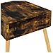 Comodini 2 pz Rovere Fumo 40x40x56 cm in Legno Multistrato - Foto miniatura 8