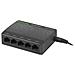 DSP1-0105 switch di rete Non gestito Fast Ethernet (10/100) Nero - Foto miniatura 4