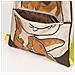 Zaino A Sacca Per Bambini Marrone Ocra 27 X 33 Cm - Foto miniatura 3