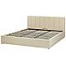 Letto Contenitore Tessuto Dreux 180 X 200 Cm Beige - Foto miniatura 3