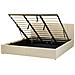 Letto Contenitore Tessuto Dreux 180 X 200 Cm Beige - Foto miniatura 6