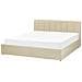 Letto Contenitore Tessuto Dreux 180 X 200 Cm Beige - Foto miniatura 8
