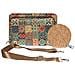 Pochette In Sughero, Collezione Corkmosaic, Chiusura A Zip - Foto miniatura 1