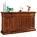 Madia Credenza 4 Porte 4 Cassetti In Legno Arte Povera L. 224 P. 52 H. 115 - Foto miniatura 1