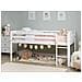 Letto Rialzato Legno Bianco 90 X 200 Cm Peipin - Foto miniatura 1