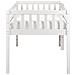 Letto Rialzato Legno Bianco 90 X 200 Cm Peipin - Foto miniatura 5
