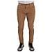 Jeans Skinny Slim Fit In Cotone Velluto A Coste Marrone - It48 - M - Foto miniatura 1