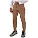 Jeans Skinny Slim Fit In Cotone Velluto A Coste Marrone - It48 - M - Foto miniatura 2
