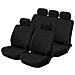 Set Completo Coprisedili Veneris Nero Per Auto Universale Per Tutte Le Auto - Foto miniatura 1