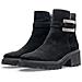 Paris Booties Stivaletti Pelle Scamosciata /nabuk Scarpe Donna Nero Eu 39, 12-21531-11 - Foto miniatura 3