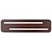 Lampada A Soffitto Fiandre - Marrone - Legno - 55x13x3,5 Cm - Foto miniatura 2