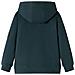 Felpa con Cappuccio per Bambini Verde Scuro 128 - Foto miniatura 2
