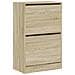 Lusso Casadino -  Scarpiera Rovere Sonoma 60x34x96,5 Cm In Legno Multistrato - Foto miniatura 3