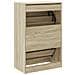 Lusso Casadino -  Scarpiera Rovere Sonoma 60x34x96,5 Cm In Legno Multistrato - Foto miniatura 6