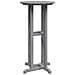 Tavolo da Bar Grigio Chiaro 55x55x107 cm HDPE - Foto miniatura 1