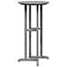 Tavolo da Bar Grigio Chiaro 55x55x107 cm HDPE - Foto miniatura 5