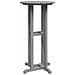Tavolo da Bar Grigio Chiaro 55x55x107 cm HDPE - Foto miniatura 6