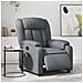 Poltrona Massaggiante Elettrica Reclinabile Grigio Similpelle - Foto miniatura 2