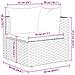 Set Salotto da Giardino con Cuscini 7pz Nero Polyrattan - Foto miniatura 8