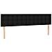 Giroletto a Molle con Materasso Nero 120x190 cm in Tessuto - Foto miniatura 7