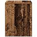 Mobiletto da notte Legno Invecchiato 45x34x44.5 cm Legno ingegnerizzato - Foto miniatura 7