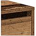 Mobiletto da notte Legno Invecchiato 45x34x44.5 cm Legno ingegnerizzato - Foto miniatura 9