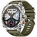 Orologio Smartwatch Multifunzione Compatibile Con Huawei, Samsung, Apple, Garmin Con Schermo Amoled 1.75 Pollici E Batteria 800mah Green - Foto miniatura 3