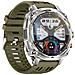 Orologio Smartwatch Multifunzione Compatibile Con Huawei, Samsung, Apple, Garmin Con Schermo Amoled 1.75 Pollici E Batteria 800mah Green - Foto miniatura 5