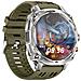 Orologio Smartwatch Multifunzione Compatibile Con Huawei, Samsung, Apple, Garmin Con Schermo Amoled 1.75 Pollici E Batteria 800mah Green - Foto miniatura 6