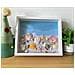 Cornice Portafoto Quadrata Singola Cava In Legno Per Fiori Secchi E Artigianato Fai Da Te White 8 Pollici - Foto miniatura 5