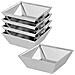 Vaso a Ciotola da Giardino 5 pcs Argento 50 x 50 x 15 cm - Foto miniatura 1