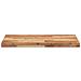 Piano Tavolo Rettangolare 100x50x4cm Legno Massello di Acacia - Foto miniatura 5