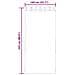 Tende in Voile con Passanti 2 pz Rosa Chiaro 140x225 cm - Foto miniatura 8