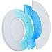 Cuscinetti Di Ricambio Compatibili Con Cuffie Bose Qc45/qc45ii/qc45sc/qc35/qc35ii (2 Pezzi) White - Foto miniatura 3