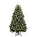 Albero di Natale artificiale Verde 180 cm PVC e Metallo - Foto miniatura 4