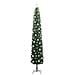 Albero di Natale artificiale con 300 LED Verde 270 cm - Foto miniatura 4