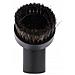 Spazzola Rotonda Universale Con Setole 32 Mm - Compatibile Con Aspirapolvere | Diametro 63 Mm, Nero | Pulizia Delicata E Precisa - Foto miniatura 4