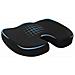 Cuscino per la seduta Nero 47 x 36,5 x 8 cm Schiuma Memory - Foto miniatura 1