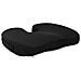 Cuscino per la seduta Nero 47 x 36,5 x 8 cm Schiuma Memory - Foto miniatura 6