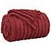 Coperta Rosso Bordeaux 150 x 130 cm Panno - Foto miniatura 1